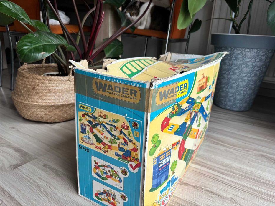 Tory i trasa oraz 4 pojazdy Wader