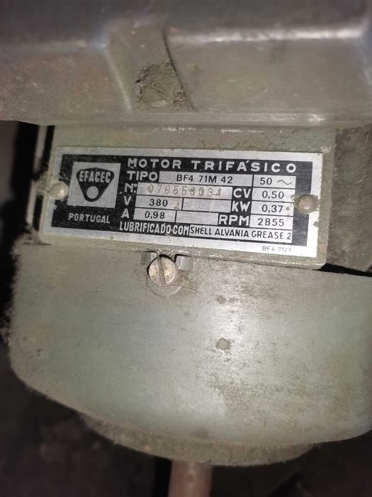 Motor de Polir e Lustrar de Ourives - Antigo