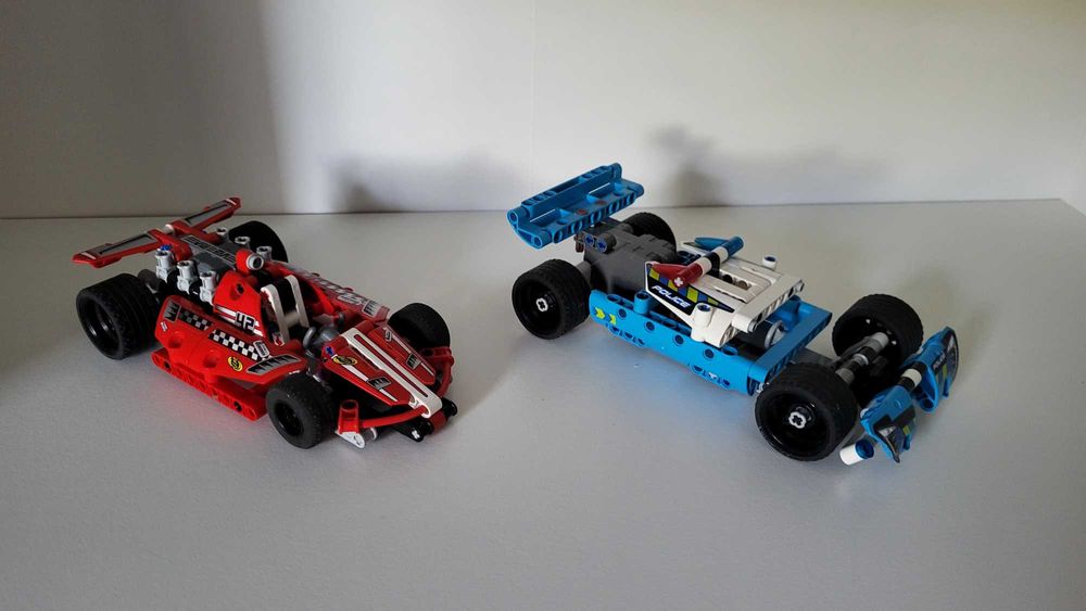 Lego mix różnych pojazdów