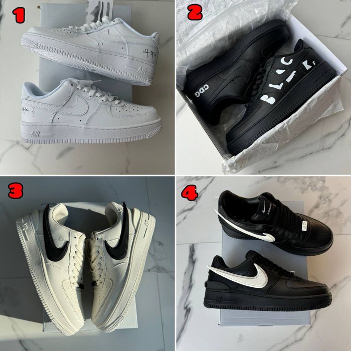 ЛІМІТОВАНА КОЛЕКЦІЯ‼️Кросівки Nike Air Force / Унисекс, 36-46, ПРЕМІУМ