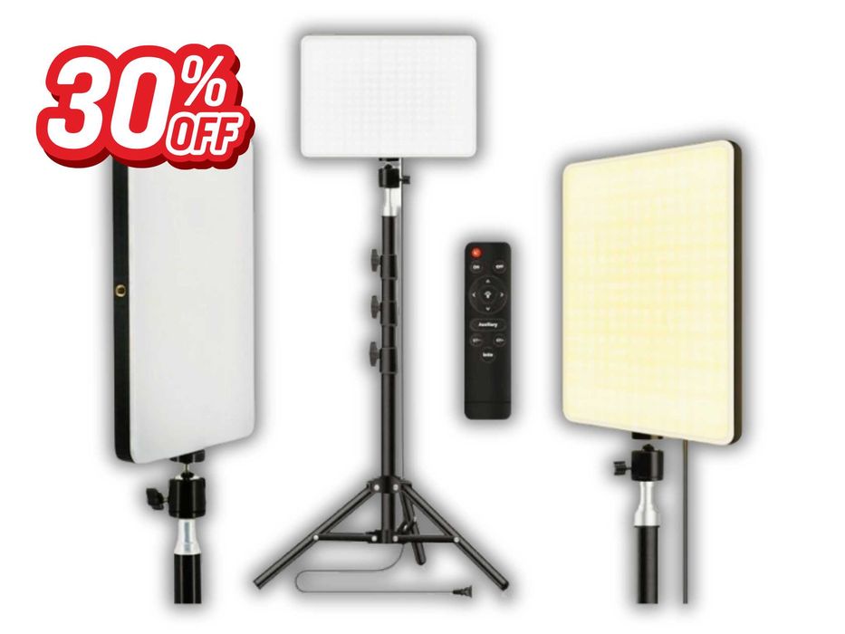 Nowa Lampa Studyjna Fotograficzna Do Zdjęć 42W Statyw 200cm | OKAZJA