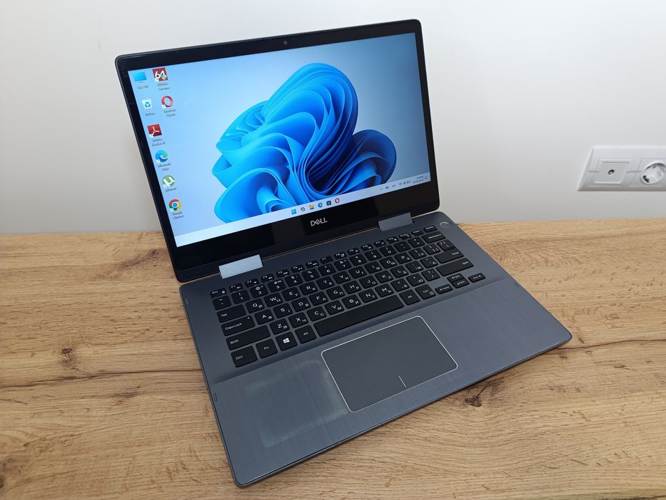 14' FHD ноутбук Dell/i5-8265U/16GB DDR4/SSD 256GB/Батарея 4 години