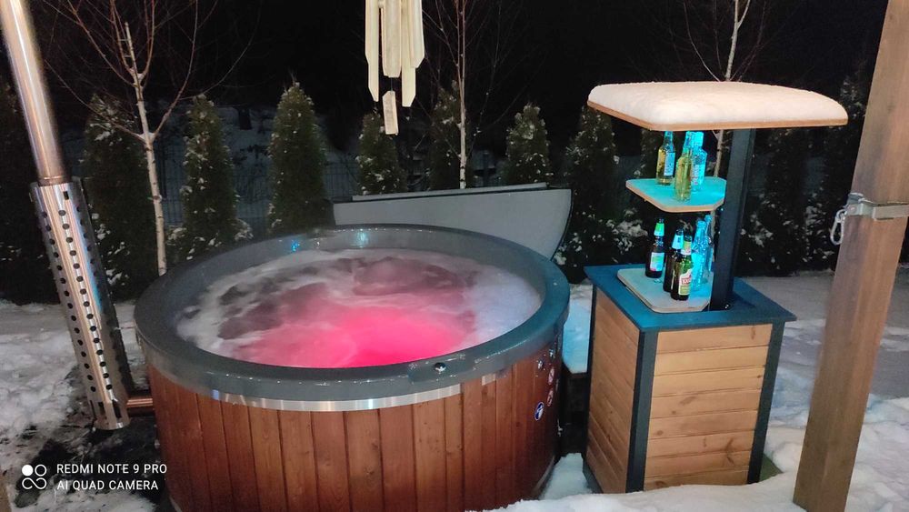 Barek ogrodowy , balia, jacuzzi, taras.