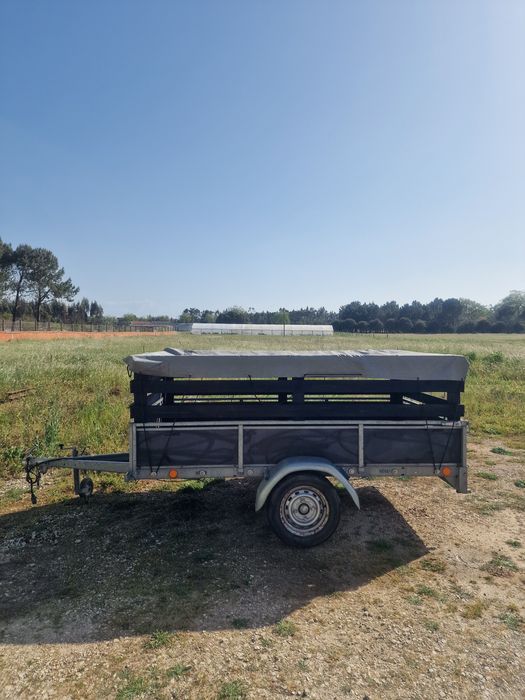 Reboque carga 2.5m x 1.40m basculante