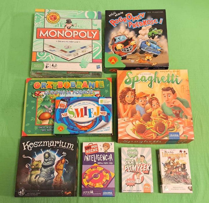 Gry i zabawy - małe i duże po 5 i 10 zł
