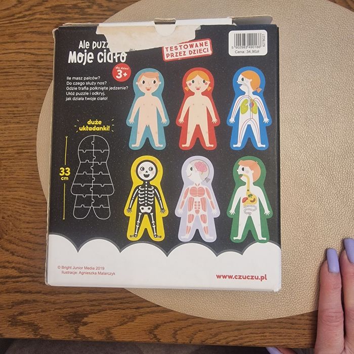 Puzzle Czuczu  Moje ciało