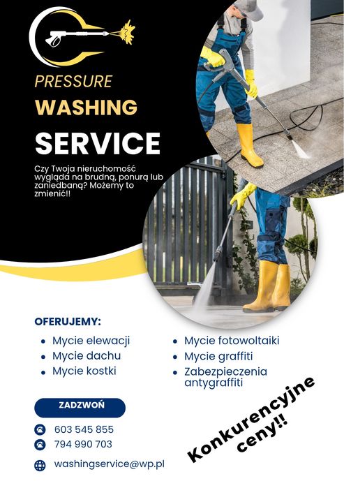 Mycie ciśnieniowe  Jelenia Góra +70km