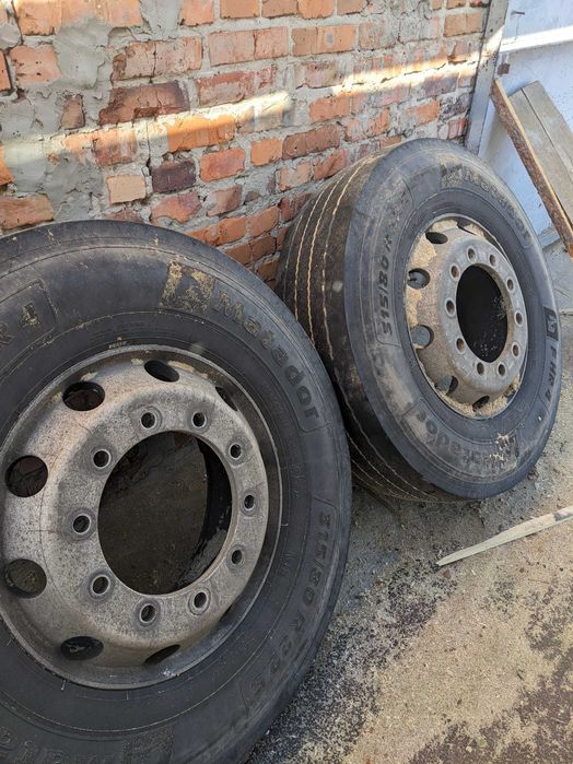 Диски алюмінієві r 22.5