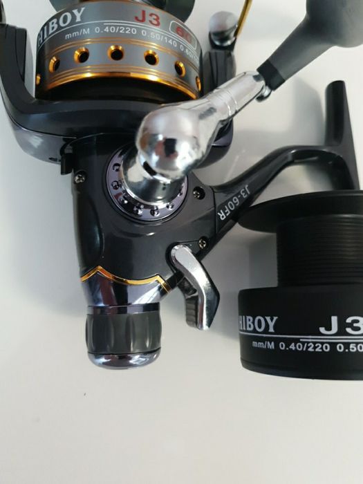 Катушка карповая HIBOY J-60FR С БАЙТРАНЕРОМ 9+1 подш