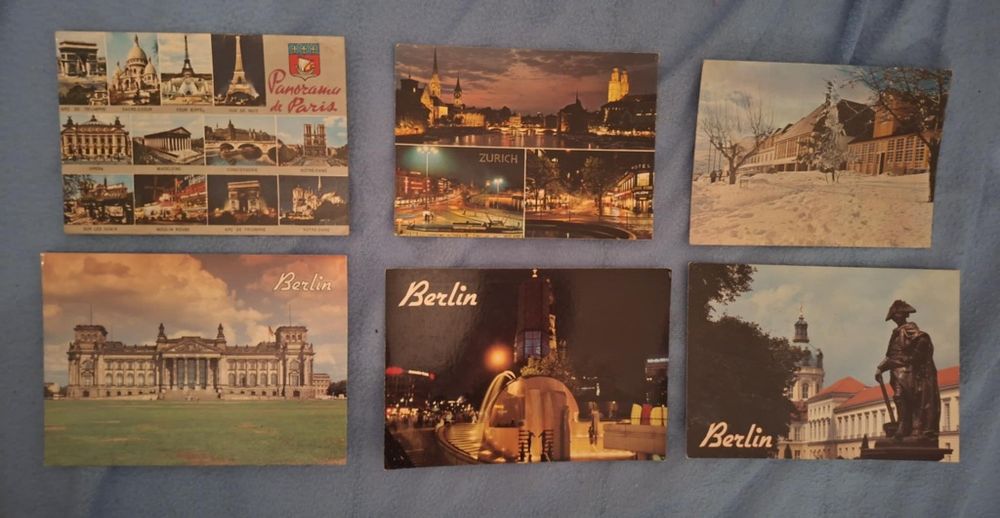 Cartões Postais antigos de diversos locais