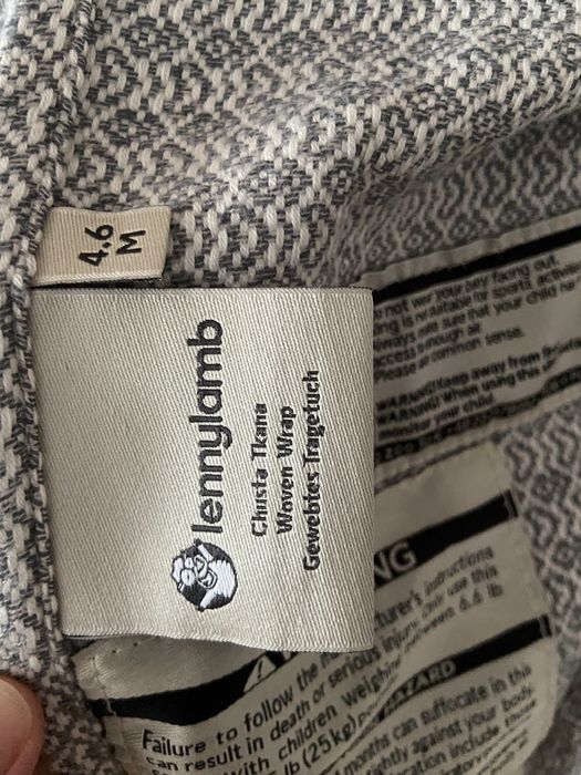 Chusta do noszenia tkana