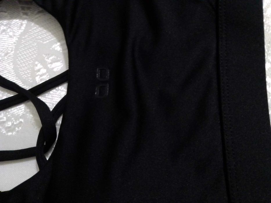 Top ginástica preto