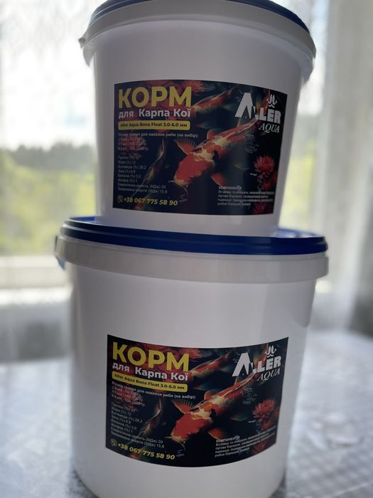 Корм для Карпа Кої  10л.