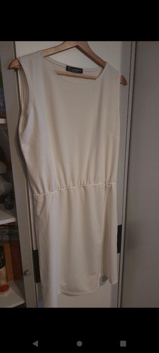 Sukienka ecru, L 40