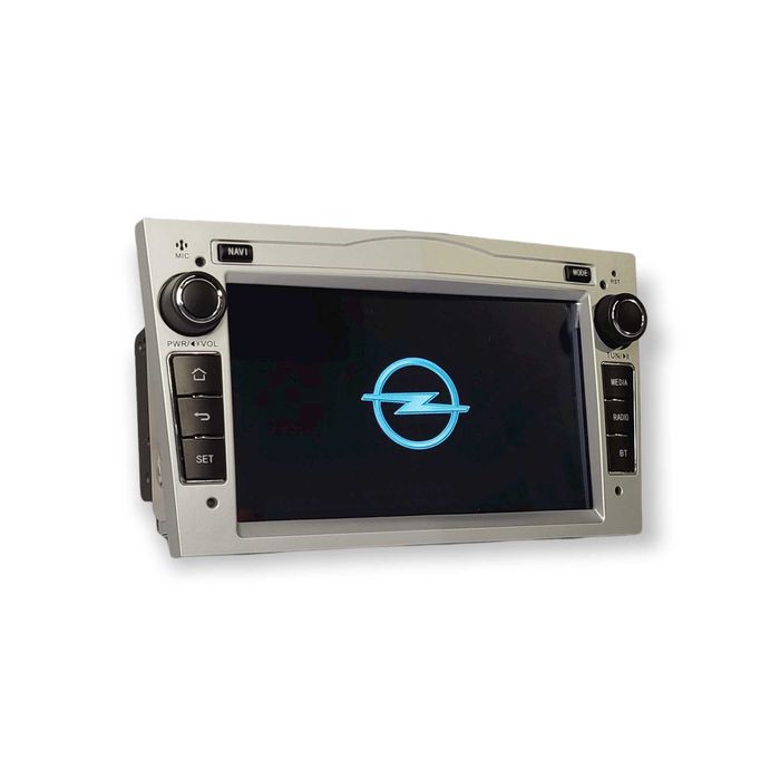 Rádio Android 2DIN para OPEL – 2GB de RAM com Wifi GPS Silver - Cinza