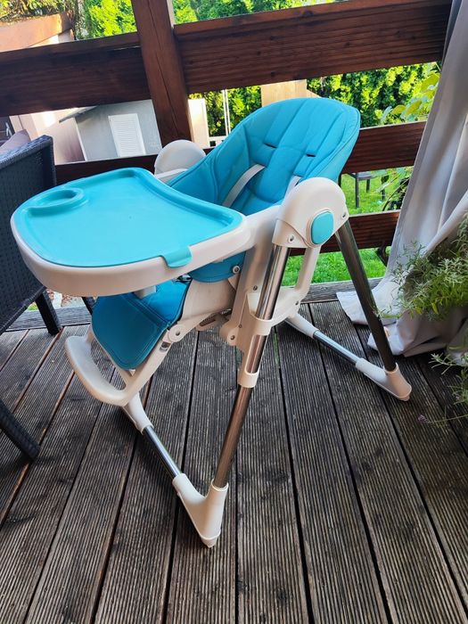 Krzesełko do karmienia regulowane oparcie