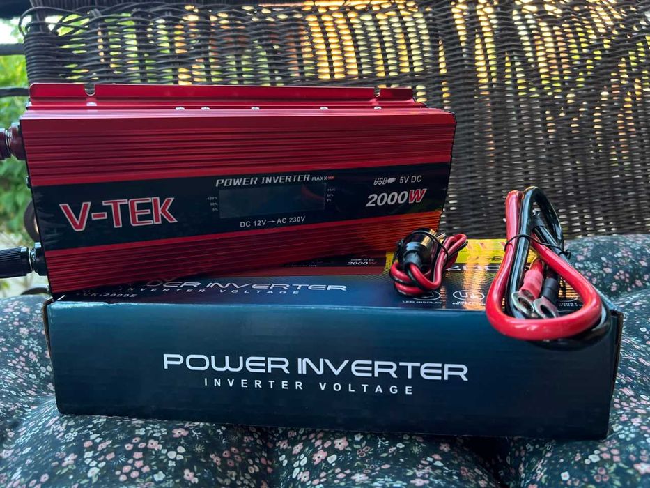 Инвертор Преобразователь Перетворювач напруги Інвертор 12 2000 вт ОПТ