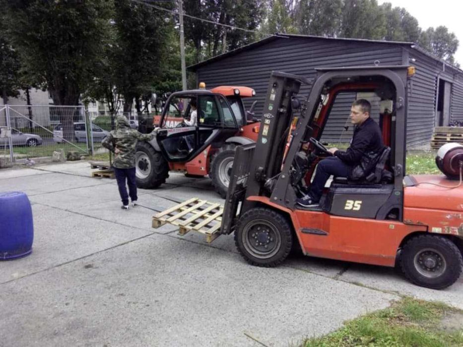 Kurs na wózki widłowe w Krakowie