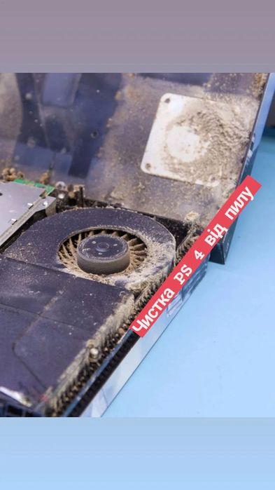 Ремонт чистка Плейстейшн Playstation PS4 slim pro игровых приставок