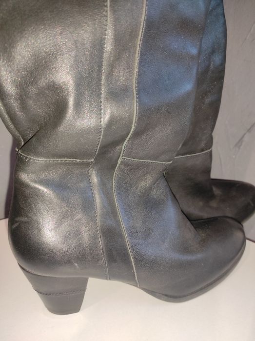 Kozaki Damskie Nessi 38 Skóra Nowe!!