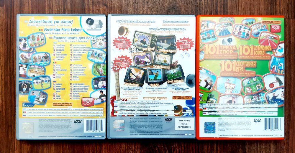 Eye Toy Camera and 3 Games for PlayStation 2 (PS2 Fat)64737911551490124