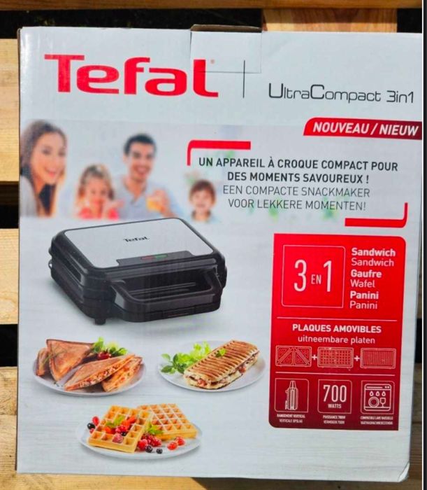 Opiekacz Tefal UltraCompact 3in1