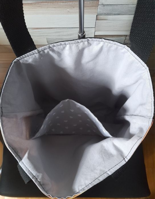 Torba, torebka, shopperka wodoodporna - motyl