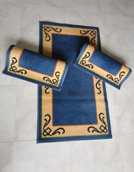 Conjunto de 3 tapetes para quarto64737973532801121