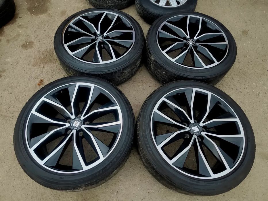 5x112 Felgi Aluminiowe Alufelgi Oryginalne 19 Koła SEAT Cupra Ateca Leon TERRACO 575601025f SKODA Karoq Enyaq Superb Octavia YETI AUDI A3 8V 8P Q2 Q3 Q4 A6 C6 A4 B7 VW Passat Golf Touran id.4 id.5 id.6 T-Roc id4 Legnica ALU-RAD 225/45