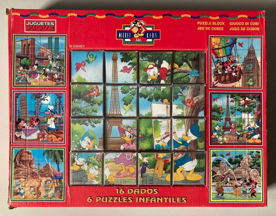 Puzzles de Cubos Mickey For Kids