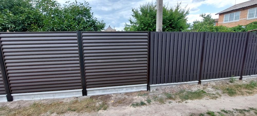 Ворота откатные,распашные.Забор из профнастила,штакета,сетка 3d.Без по