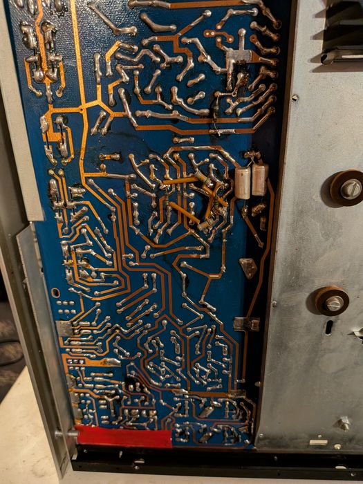 Wzmacniacz UNITRA PA1801 wersja z francuskimi napisami uszkodzony