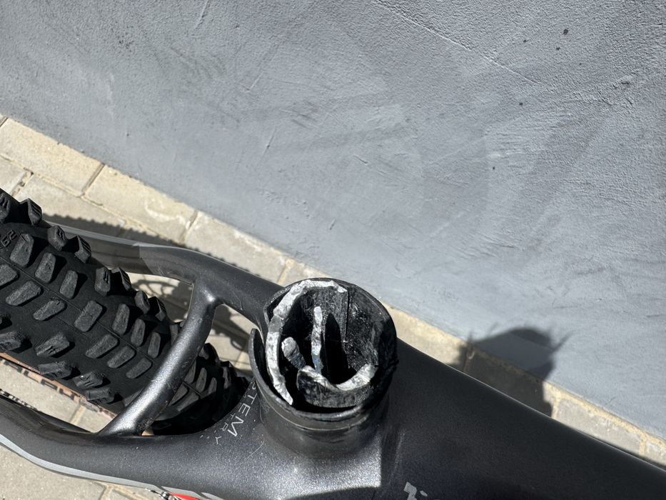 Rower Górski Cannondale FSI Lefty M uszkodzony carbon karbon
