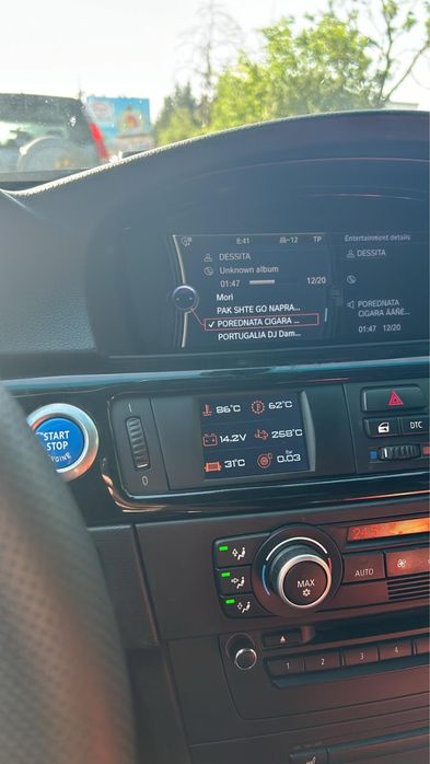 Wyświetlacz danych BMW E60/E90/E70/E87