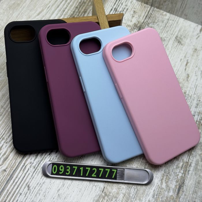Чохол софттач Silicone Case на iPhone 17e/ 16e Мікрофибра. Чехол