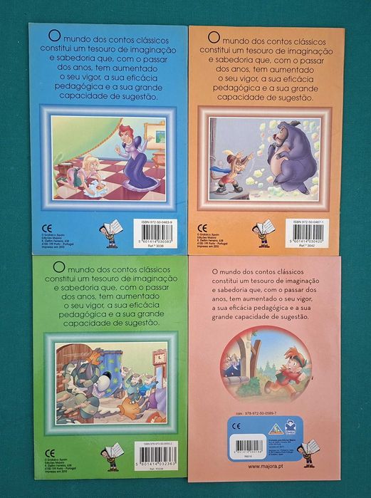 4 Livros de Banda Desenhada, Edição Majora - 2010