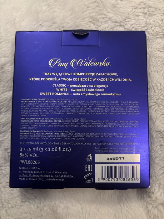 3 perfumetki Pani Walewska