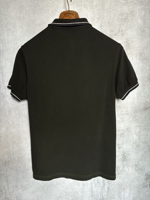 Prada Men's Red Tab Polo Shirt