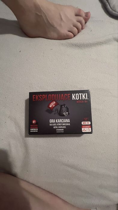 Gra karciana eksplodujące kotki