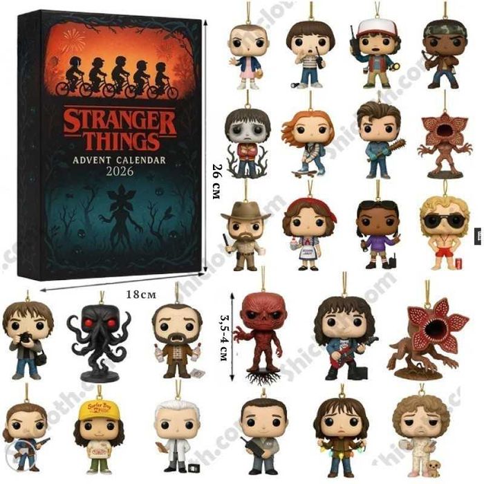 Адвент календар Stranger things 2026 Дивні дива осд