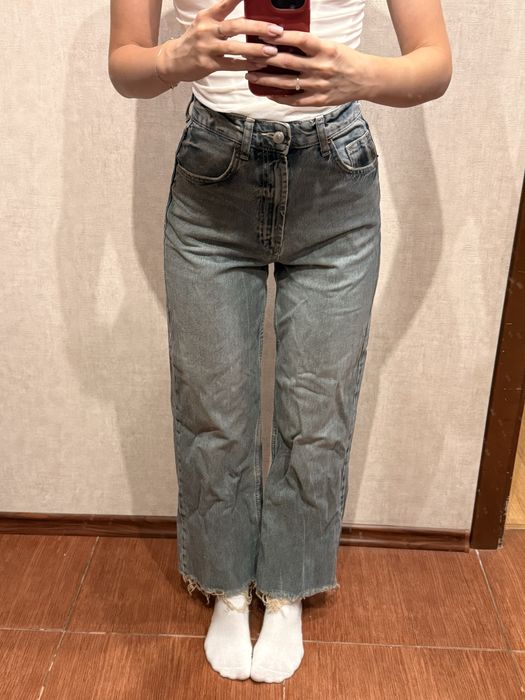 джинси wide leg zara