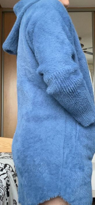 Płaszcz angora i welna