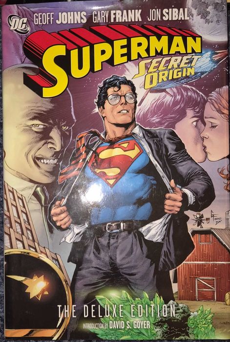 Superman Secret Origin HC Deluxe Edition - Geoff Johns