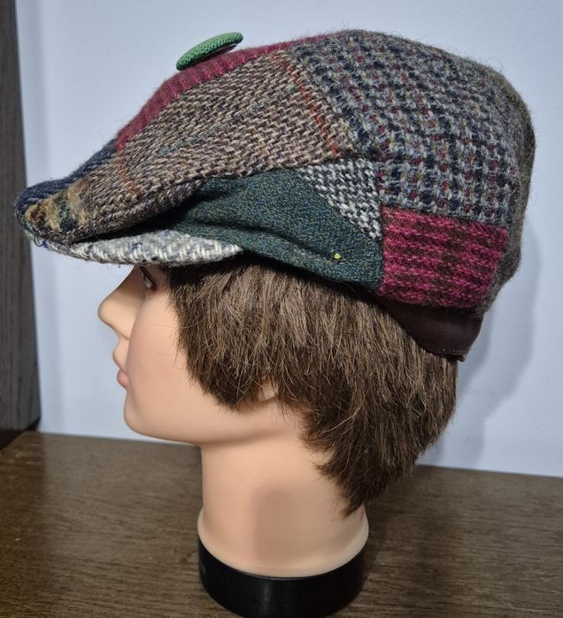 DONEGAL TWEED roz. S/M made in Ireland 100 % pure wool stlebar