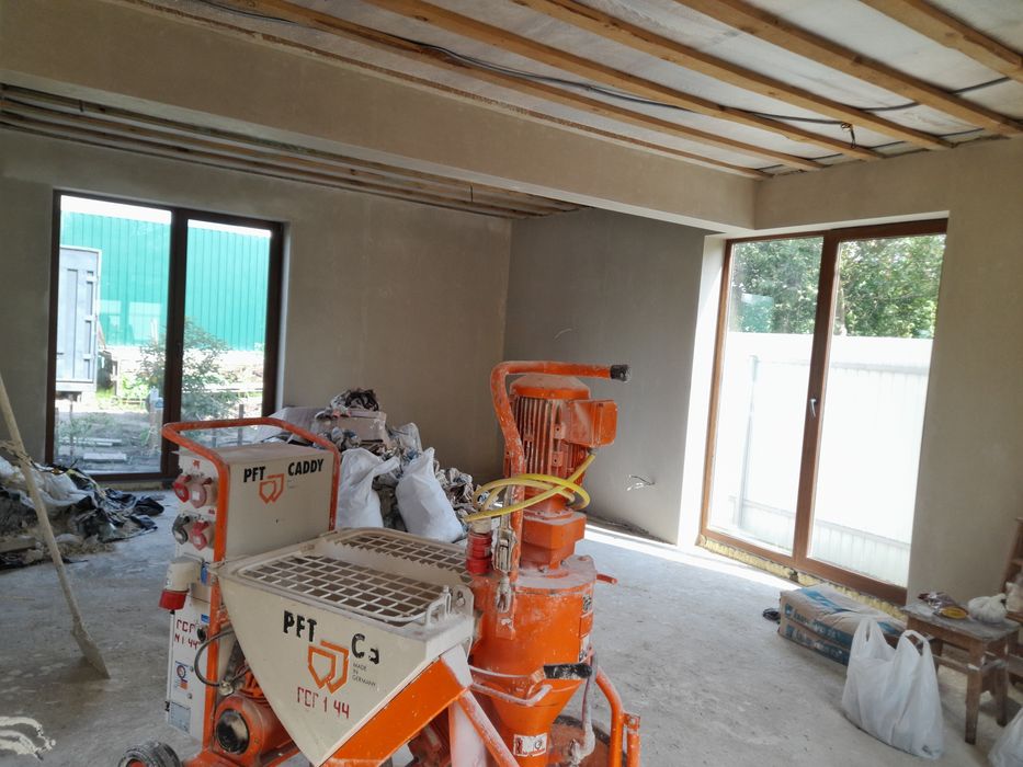 Машинна штукатурка