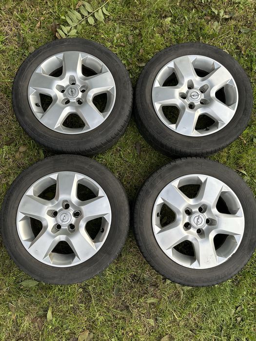 koła felgi strukturalne z kołpakami Opel Astra H GTC