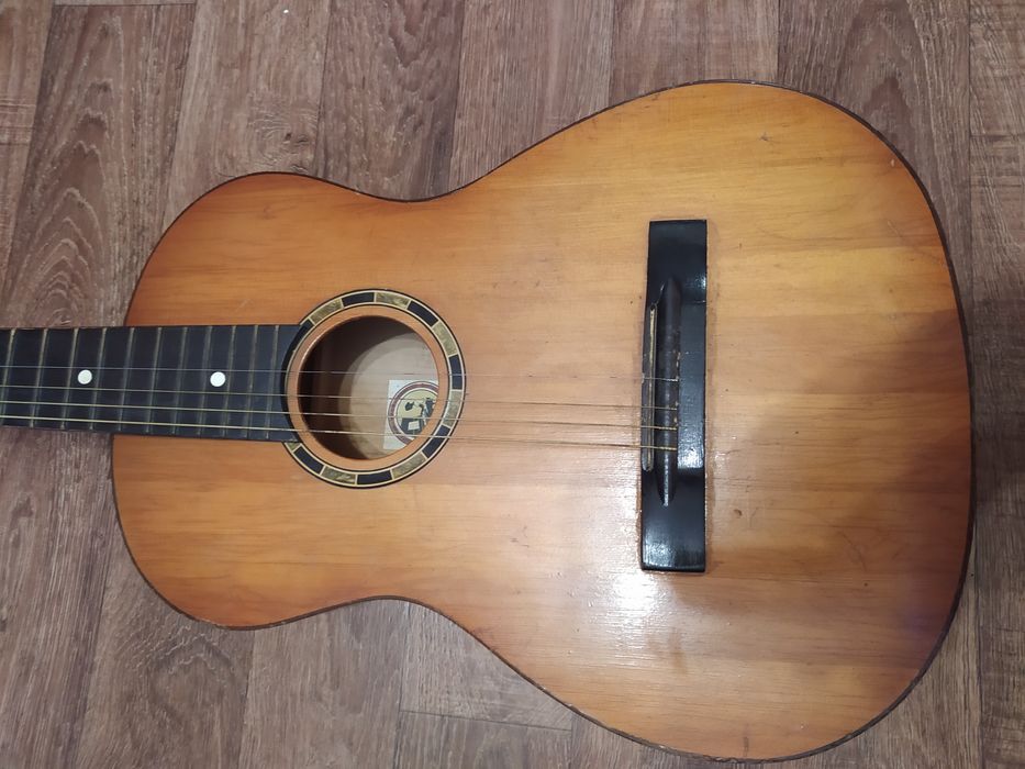 Гитара СССР.Одесская фабрика.