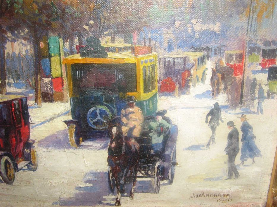 Pintura Brasileira Contemporânea  "Boulevard de Paris"