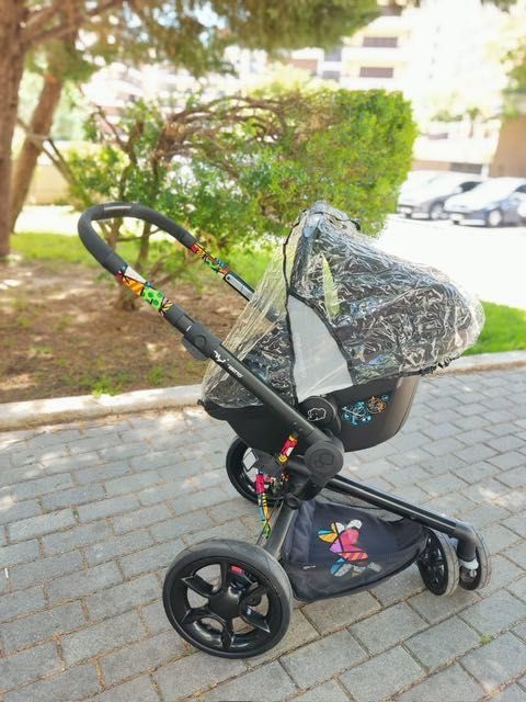 Trio Quinny Mood Brito (edição limitada) + Base Isofix