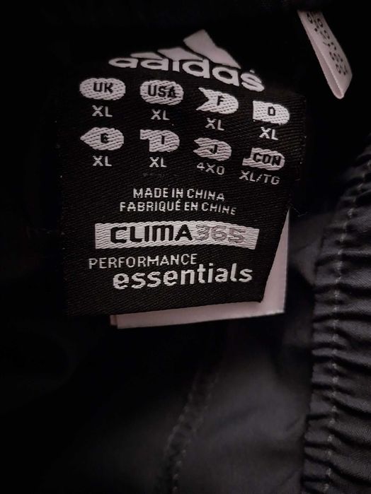 Calças Desporto Homem Adidas Clima 365 Cinzento